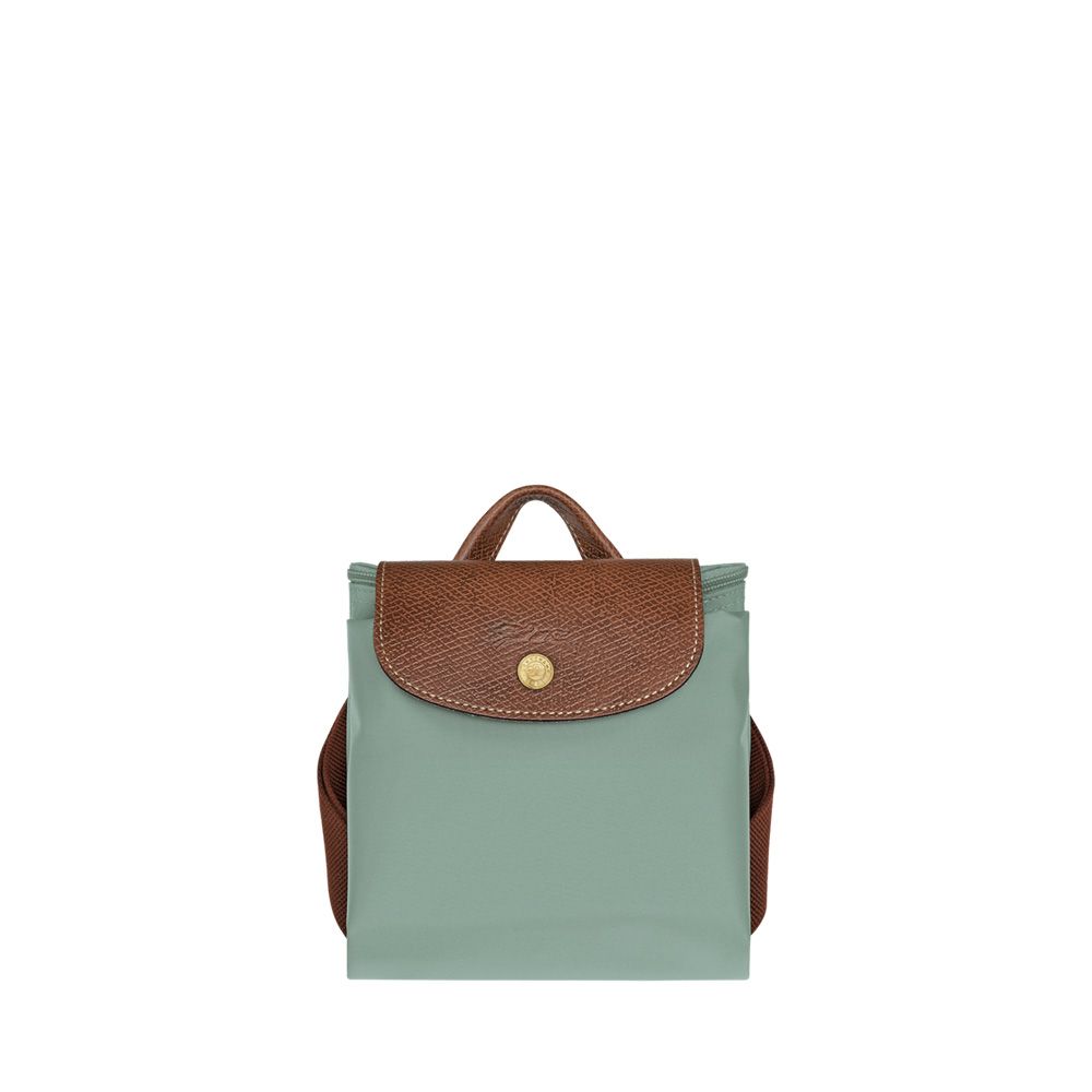 Longchamp Le Pliage Original rugzak M Celadon 258109 blauw