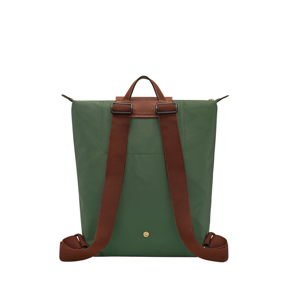 Longchamp Le Pliage Original rugzak M Vert Anglais 258110 groen
