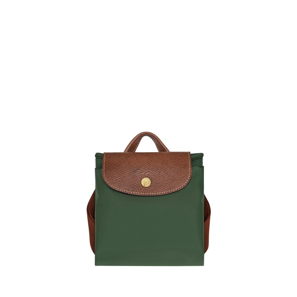 Longchamp Le Pliage Original rugzak M Vert Anglais 258110 groen