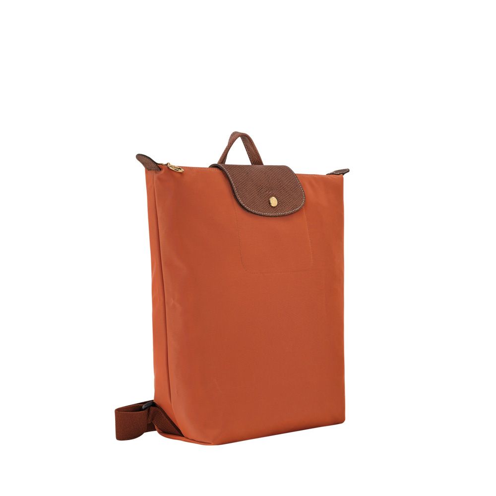 Longchamp Le Pliage Original rugzak M Brique 258112 cognac