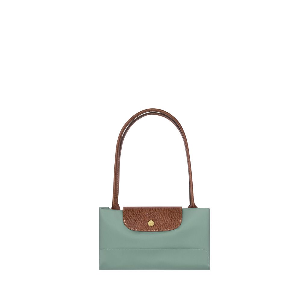 Longchamp Le Pliage Original M Celadon 258121 blauw