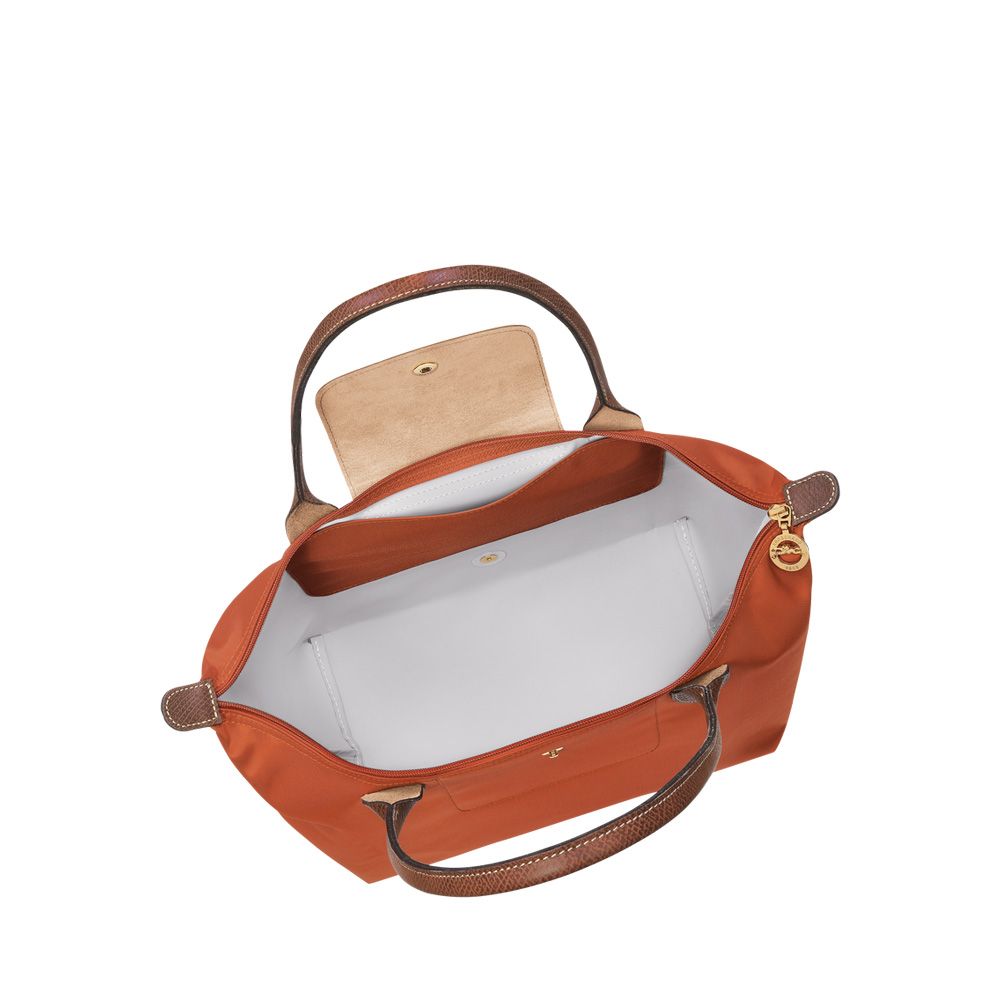 Longchamp e Pliage Original M Brique 258124 cognac