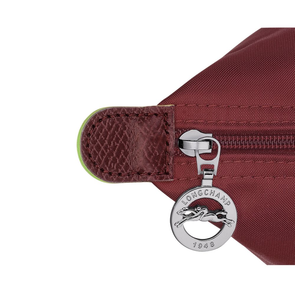 Longchamp Le Pliage Green M Grenade 258140 rood