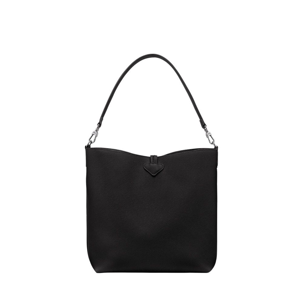 Longchamp Le Roseau M Noir 258168 zwart