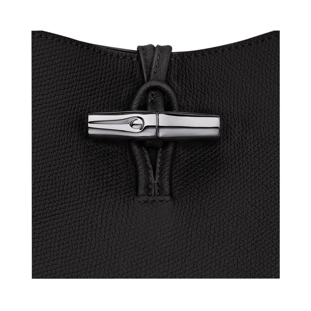 Longchamp Le Roseau M Noir 258168 zwart
