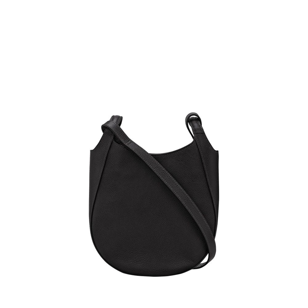 Longchamp Le Foulonné Crossbody S Noir 258177 zwart