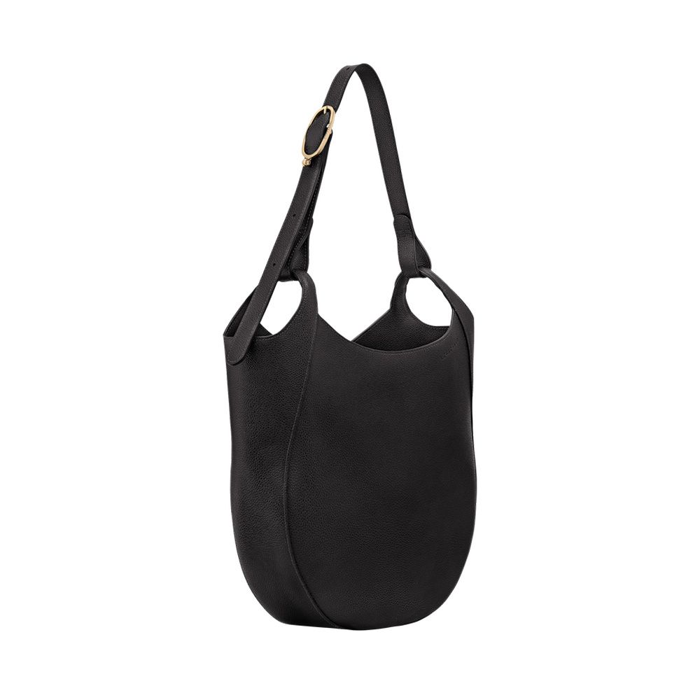 Longchamp Le Foulonné L Noir 258180 zwart