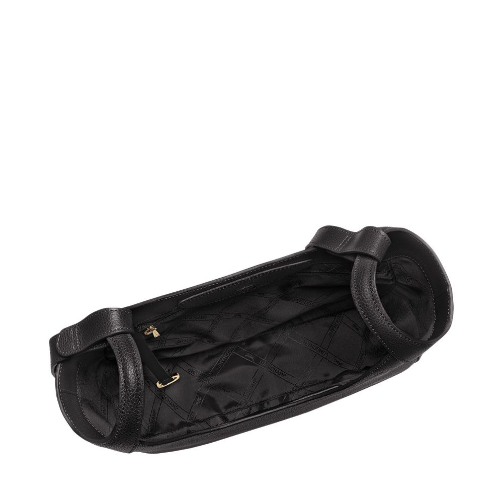 Longchamp Le Foulonné L Noir 258180 zwart