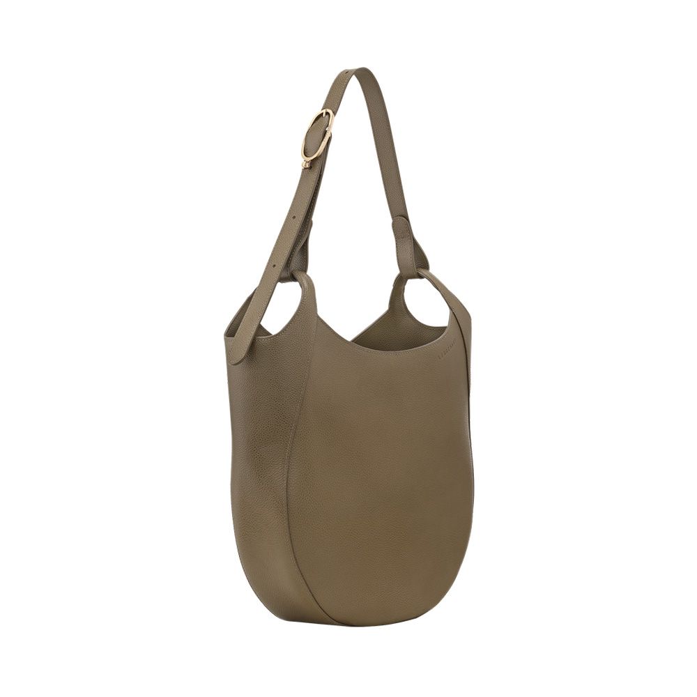 Longchamp Le Foulonné Hobo L Capre 258182 groen