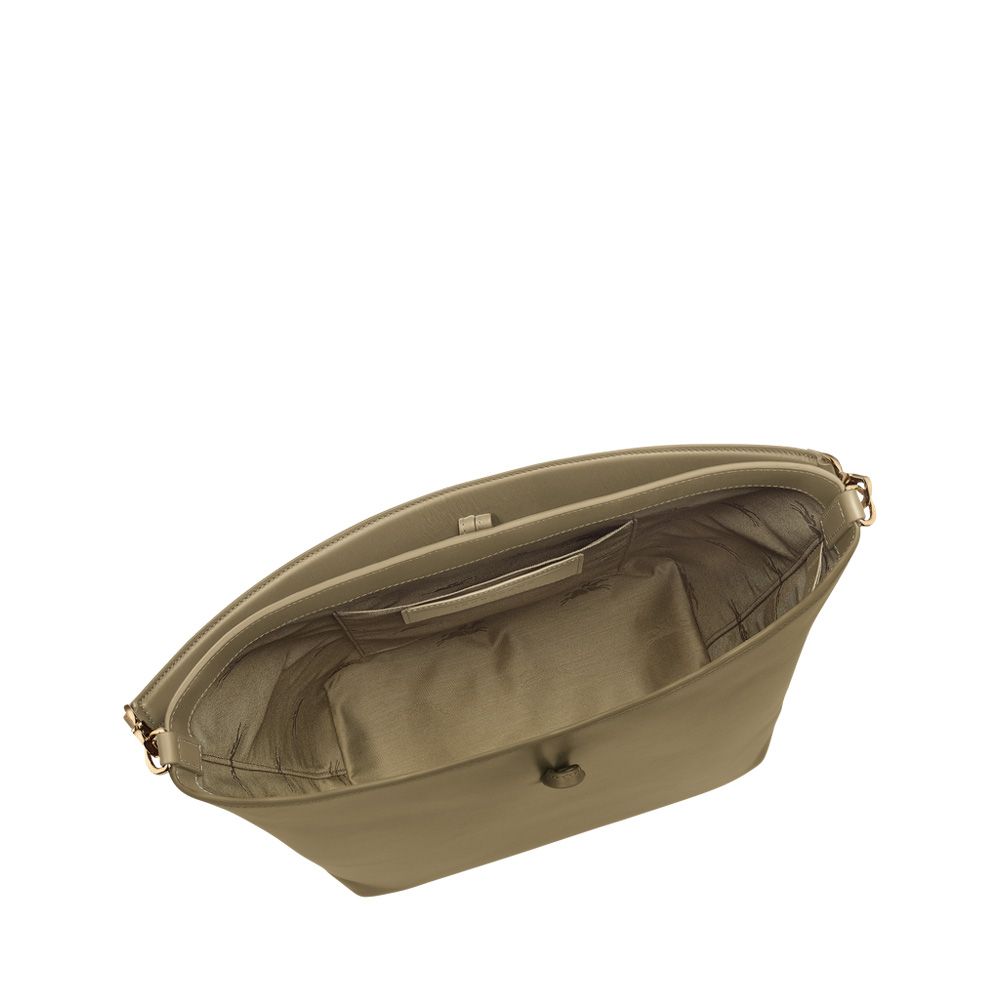 Longchamp Le Roseau Hobo M Olive 258186 groen