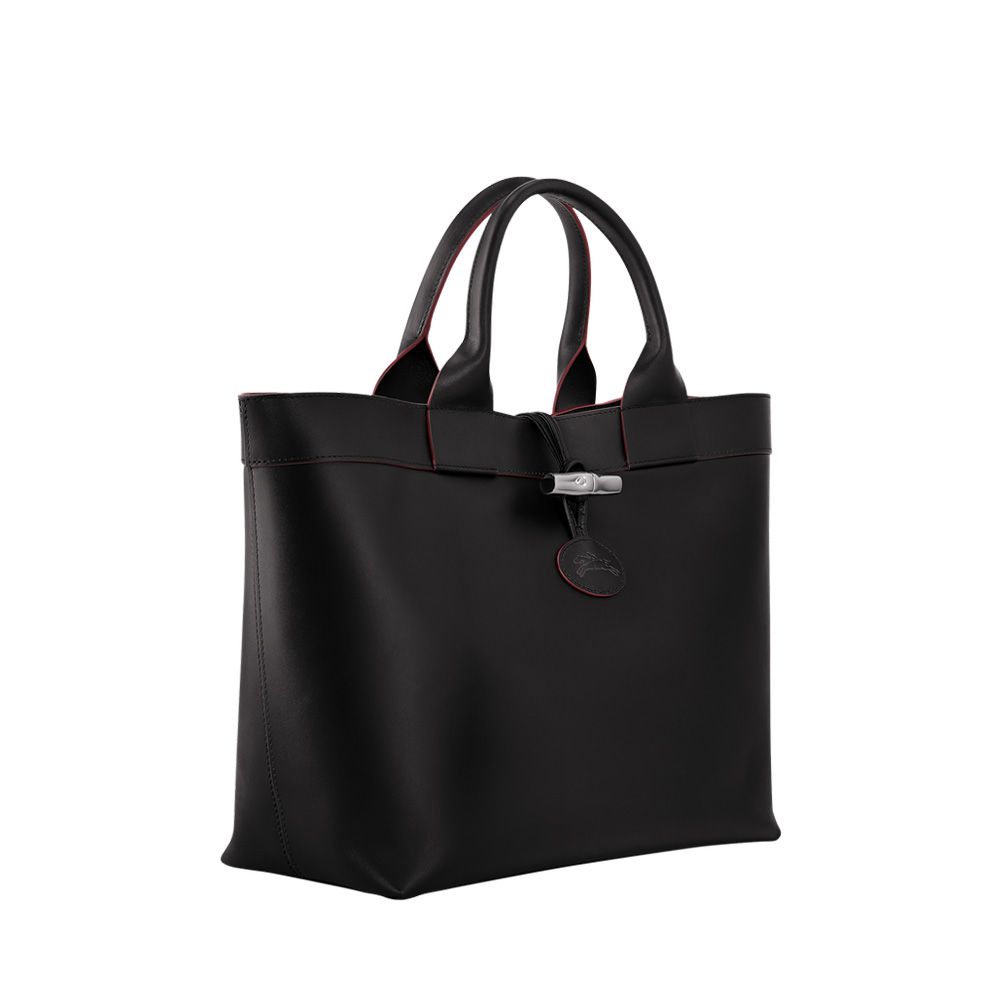 Longchamp Le Roseau Shopper L 258188 zwart