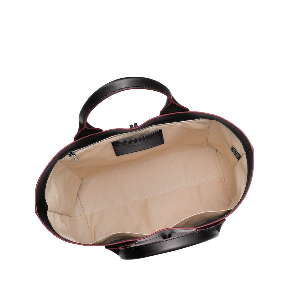 Longchamp Le Roseau Shopper L 258188 zwart