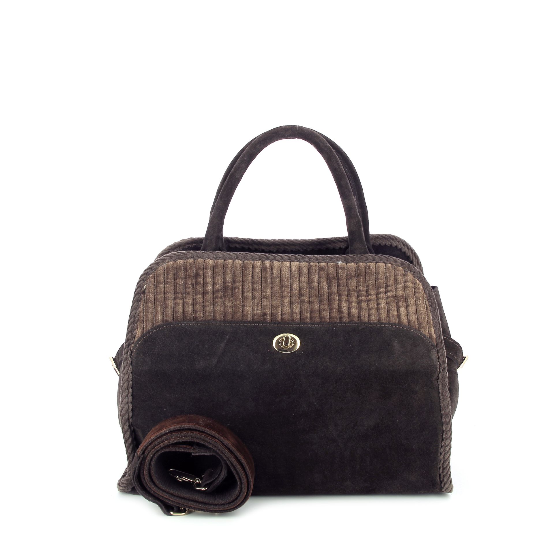 Via Mail Bag Sharon Velvet 258203 bruin