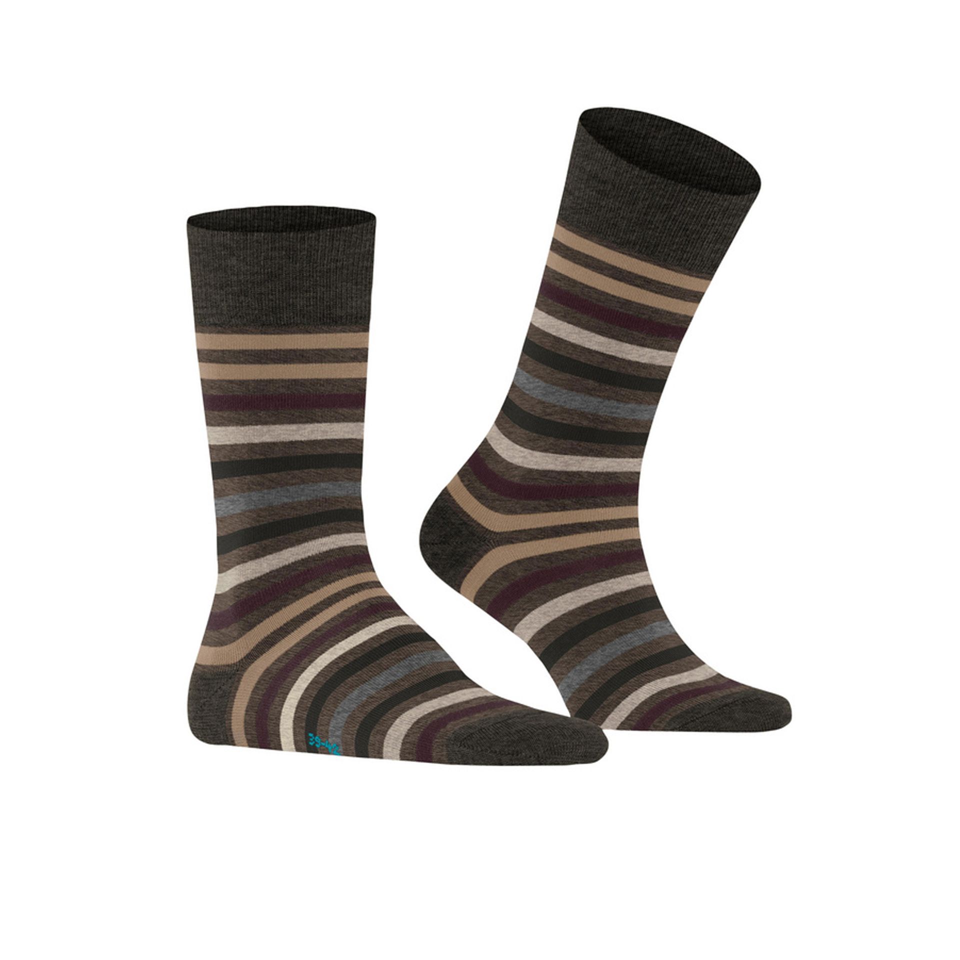 Falke Tinted Stripe Beech 258215 bruin