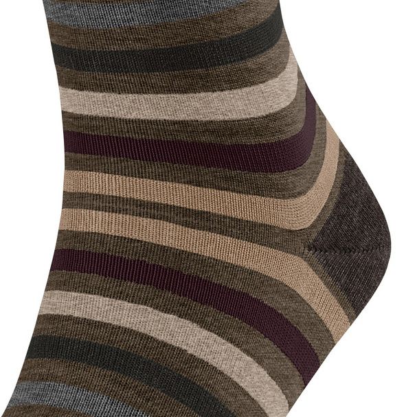 Falke Tinted Stripe Beech 258215 bruin