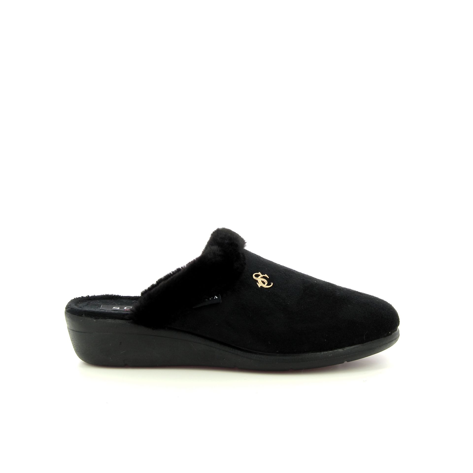 Scapa Pantoffel 258251 zwart