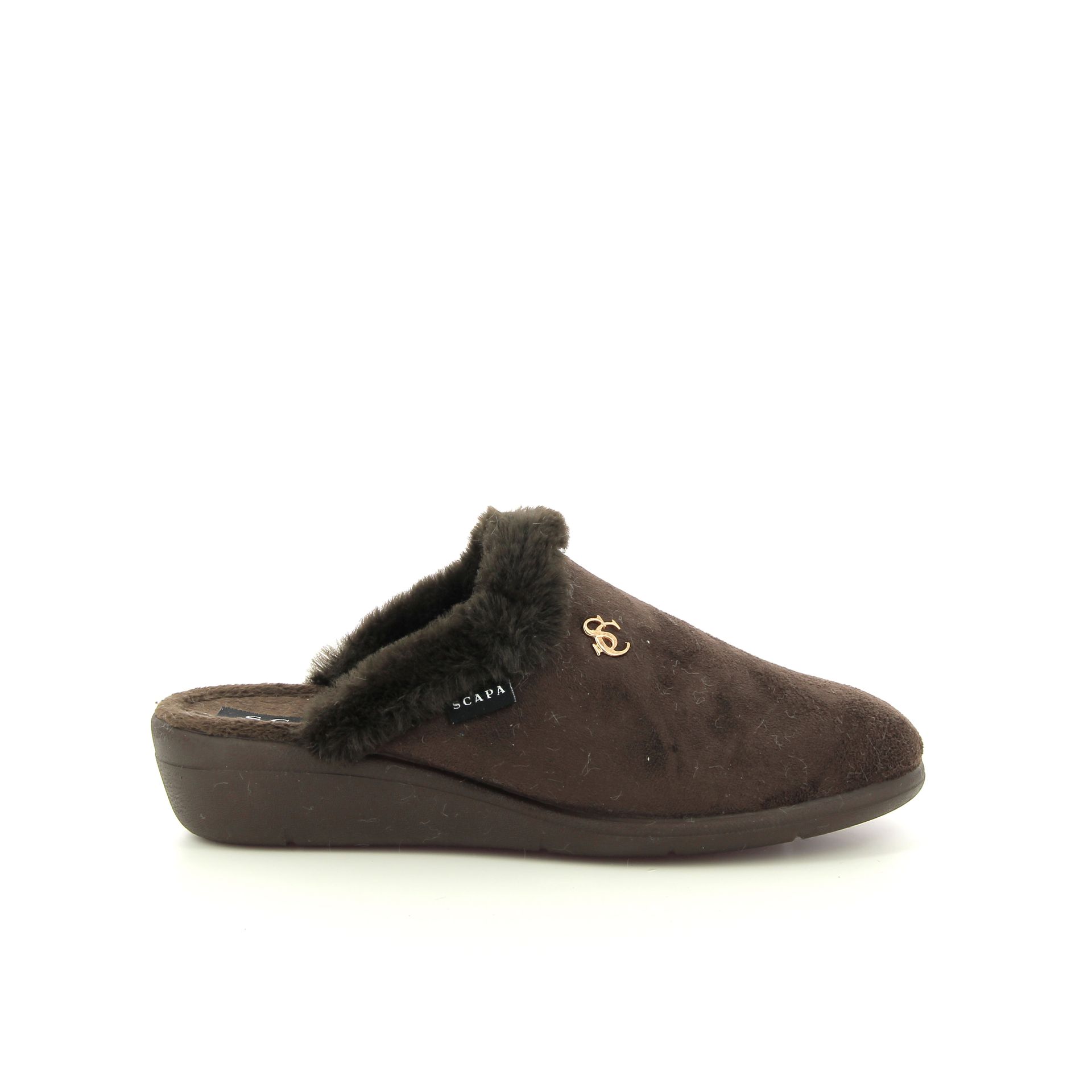 Scapa Pantoffel 258252 bruin