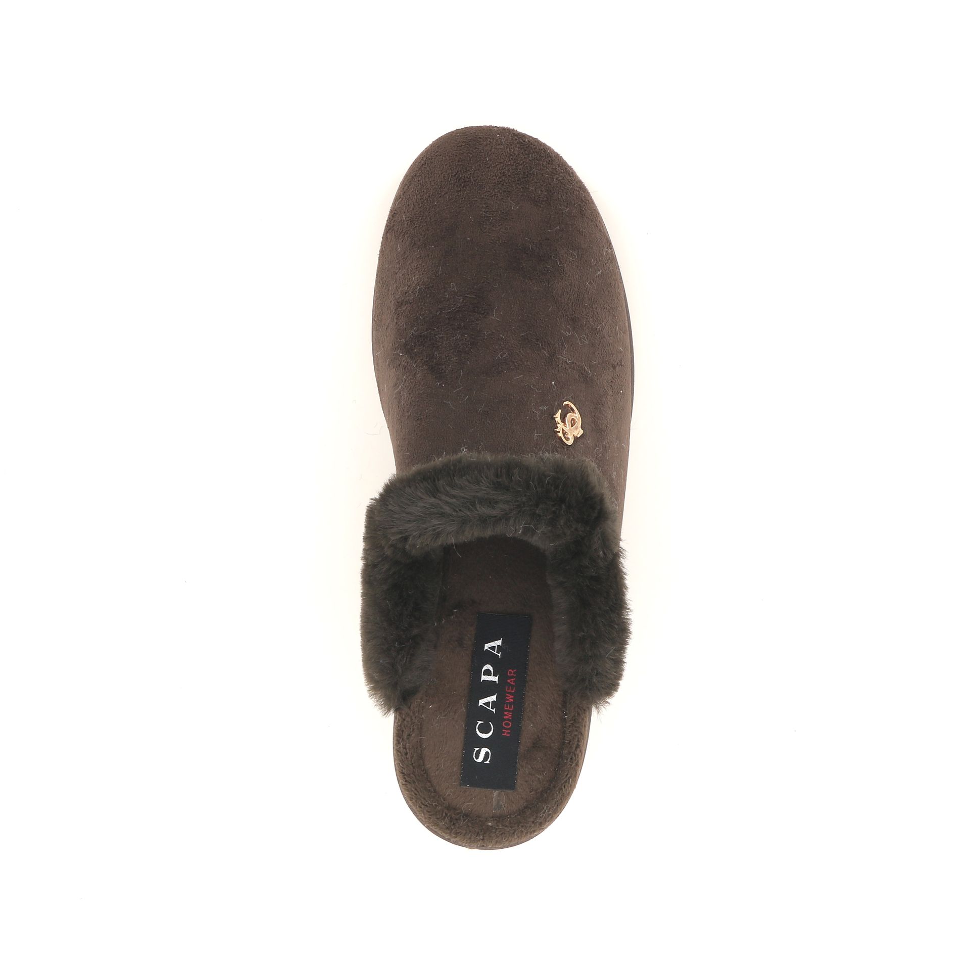Scapa Pantoffel 258252 bruin