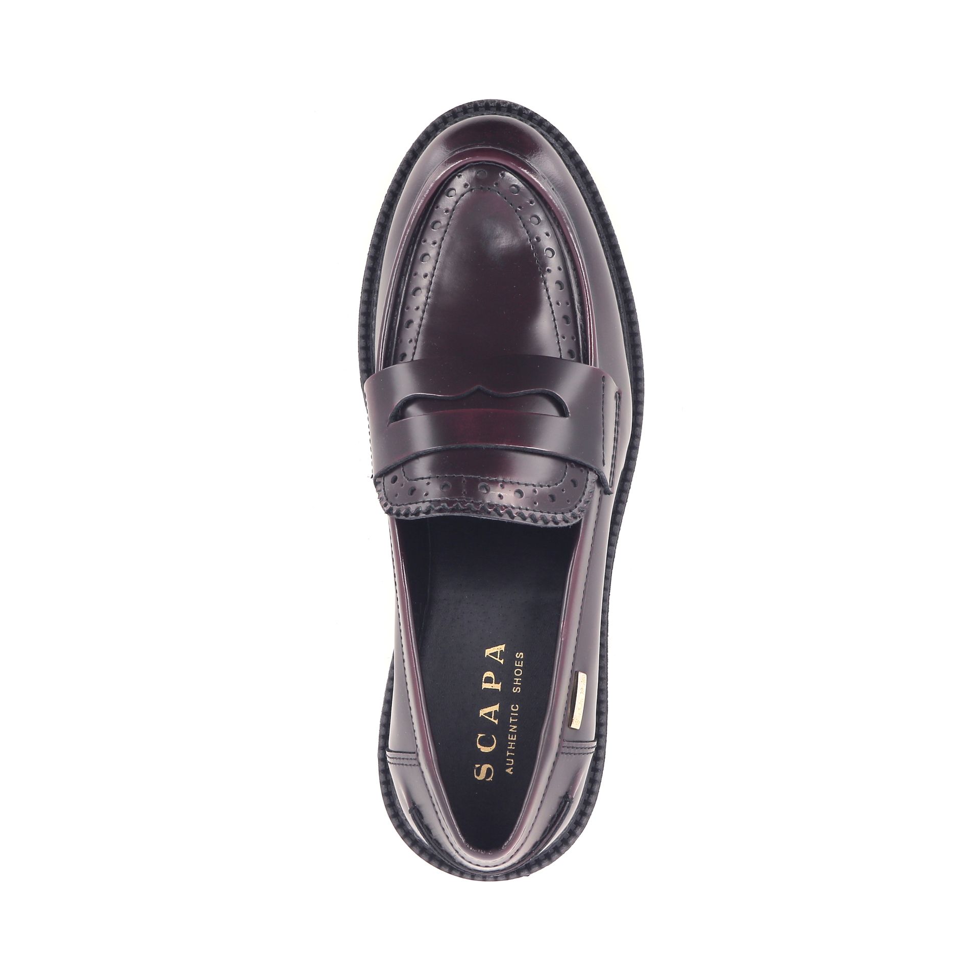 Scapa Mocassin 258254 rood