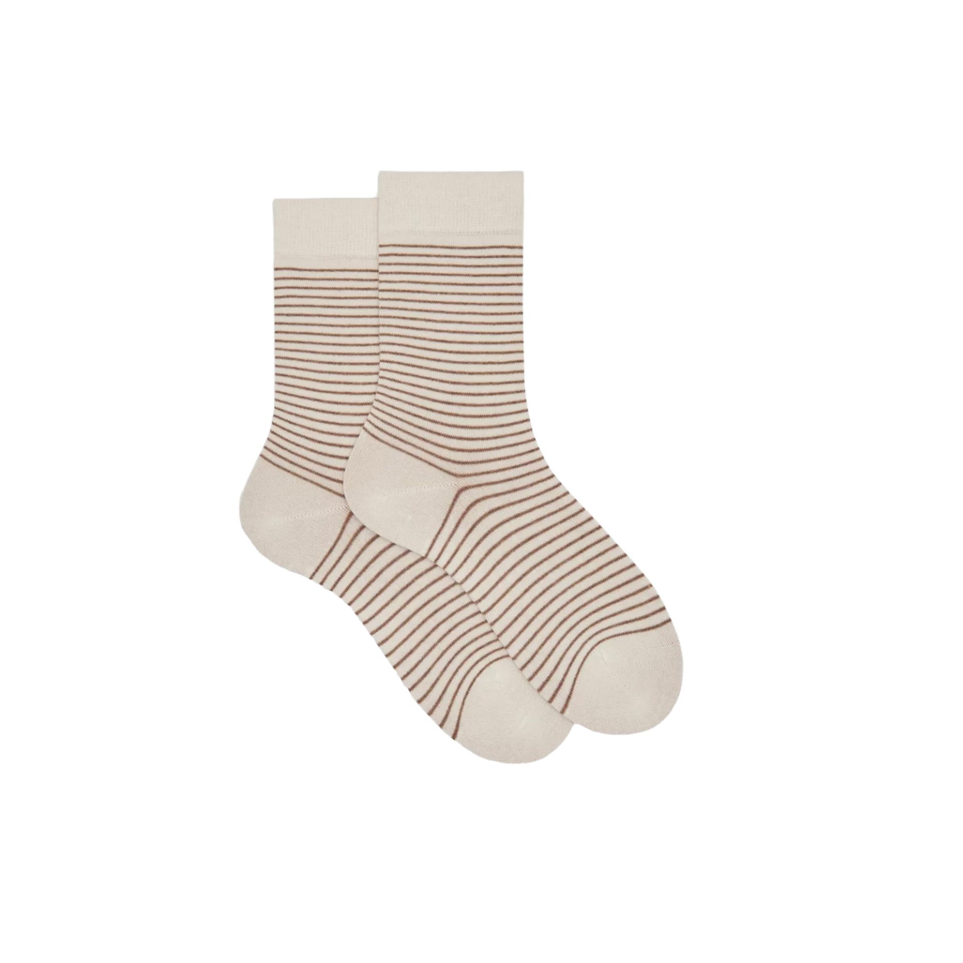 Sokken Tendresse Blanc/beige