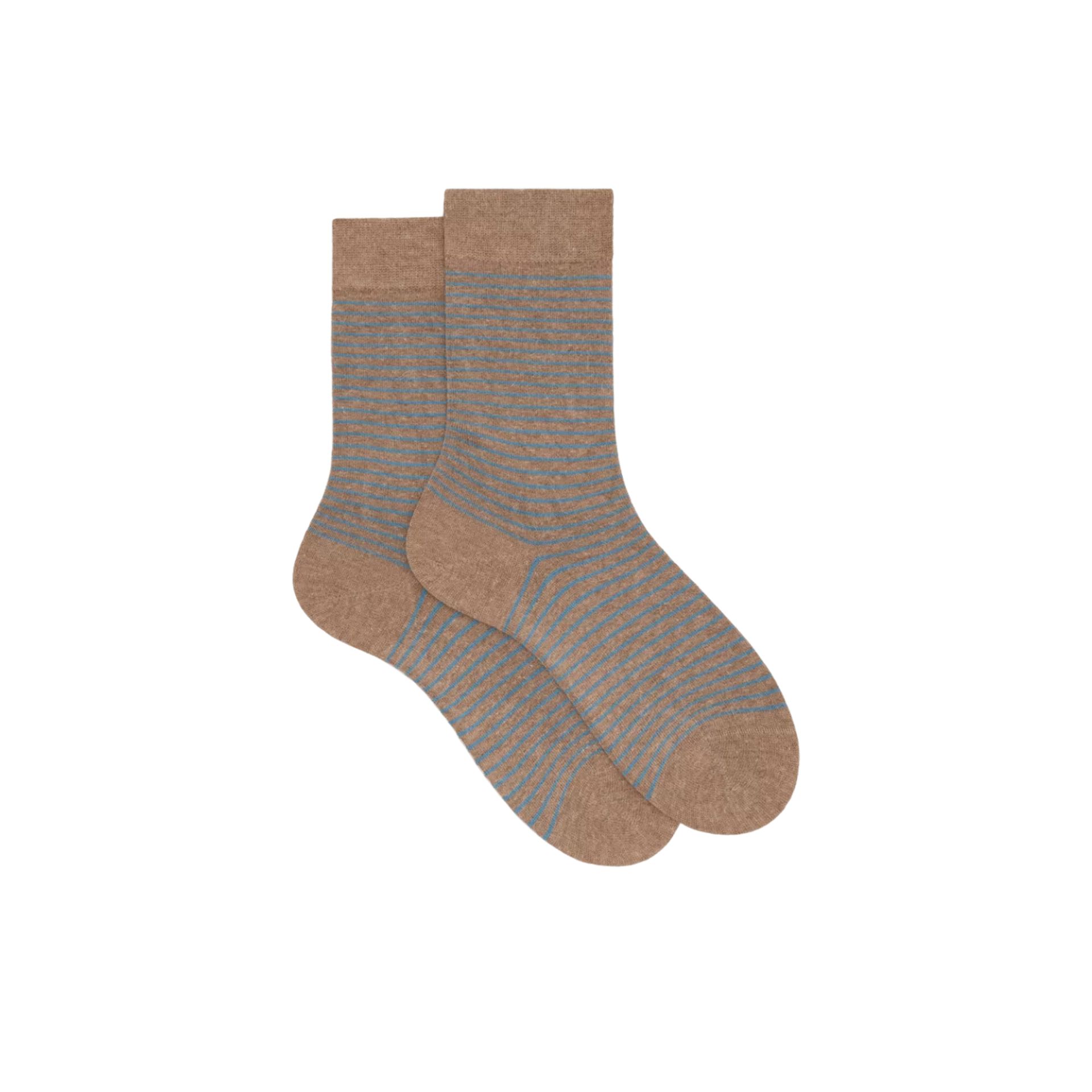 Sokken Tendresse Beige/bleu