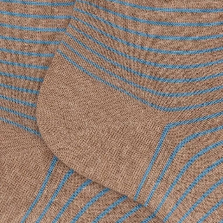 Doré Doré Sokken Tendresse Beige/bleu 258331 beige