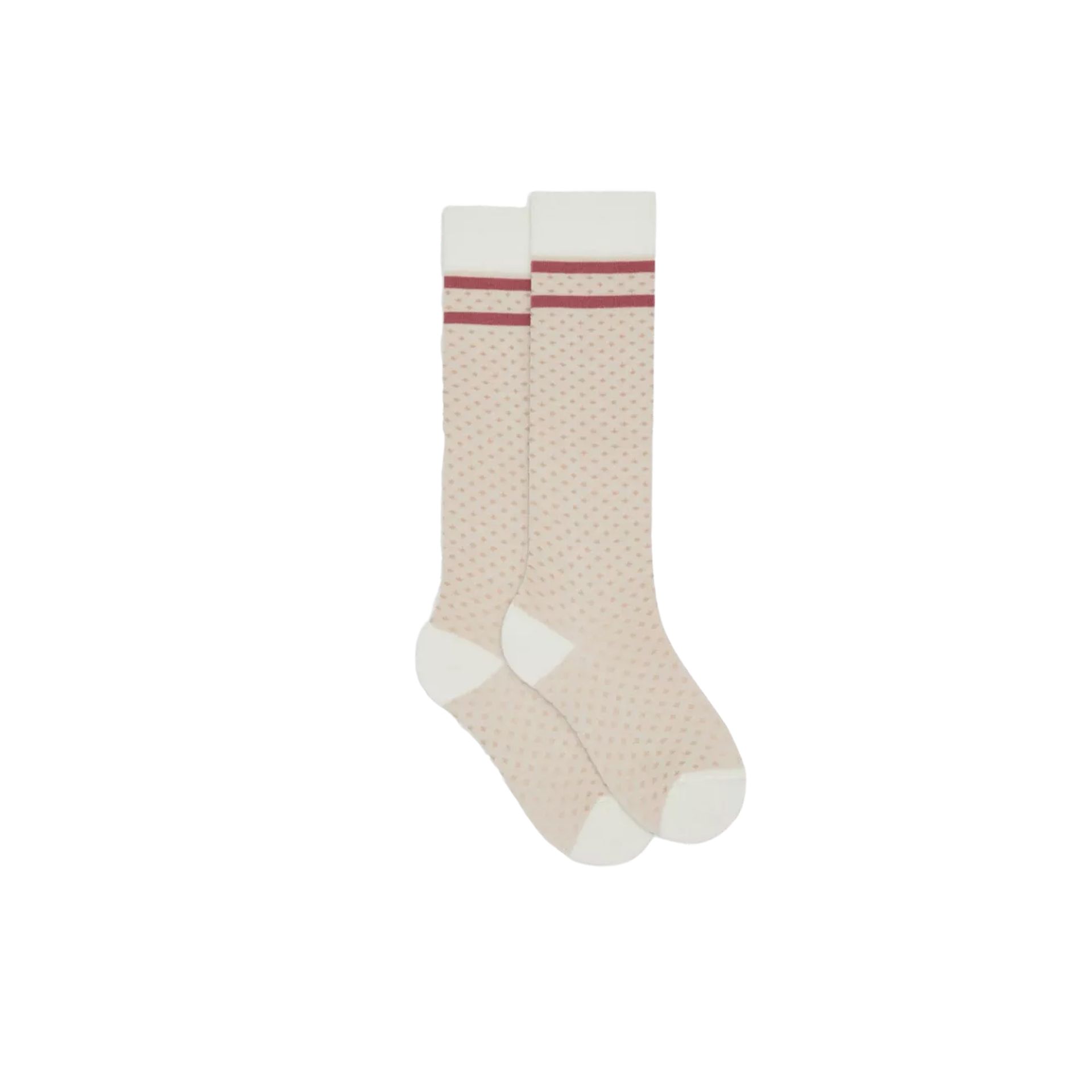 Doré Doré Kniekous Fantaisie Ecru 258374 beige