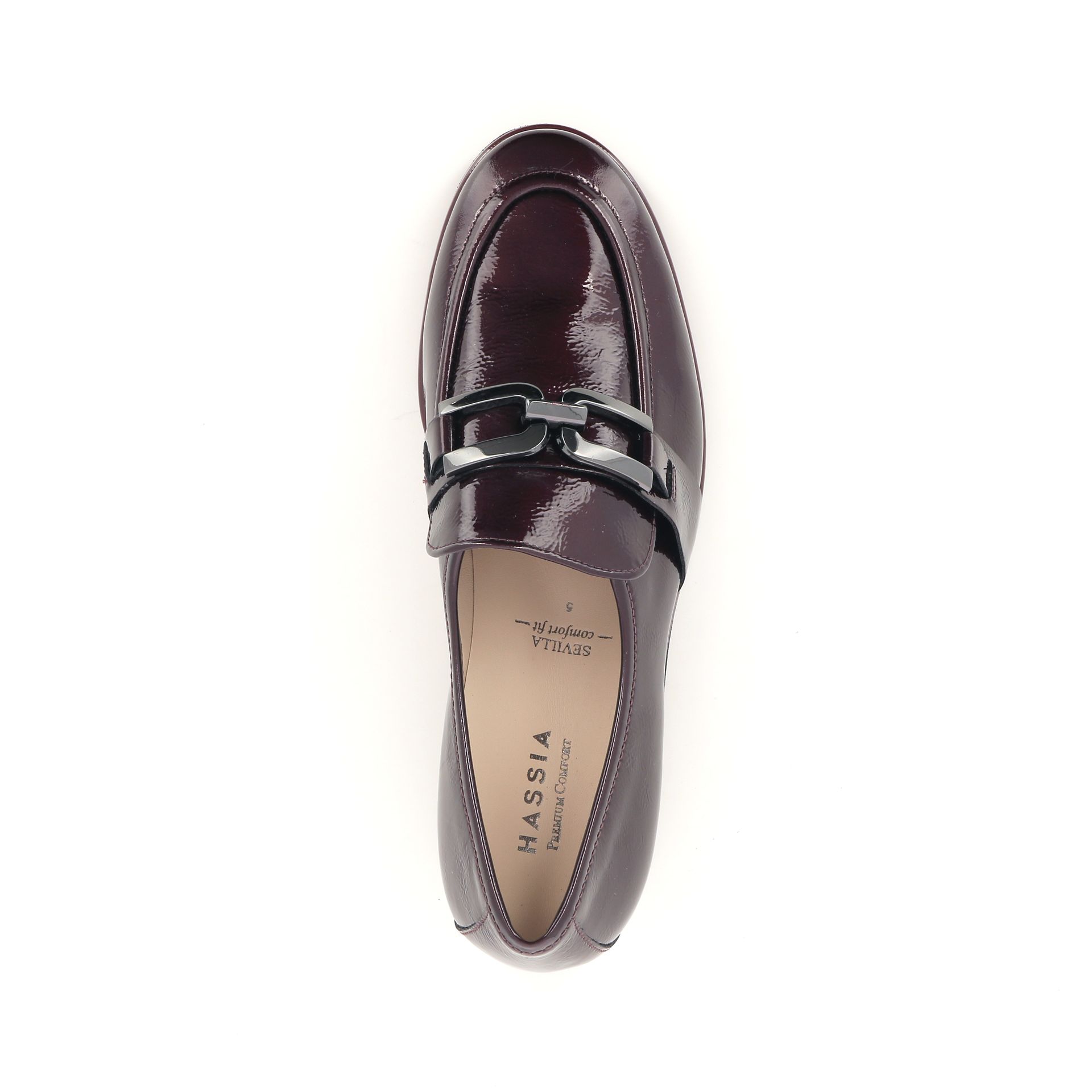 Hassia Mocassin 258402 rood