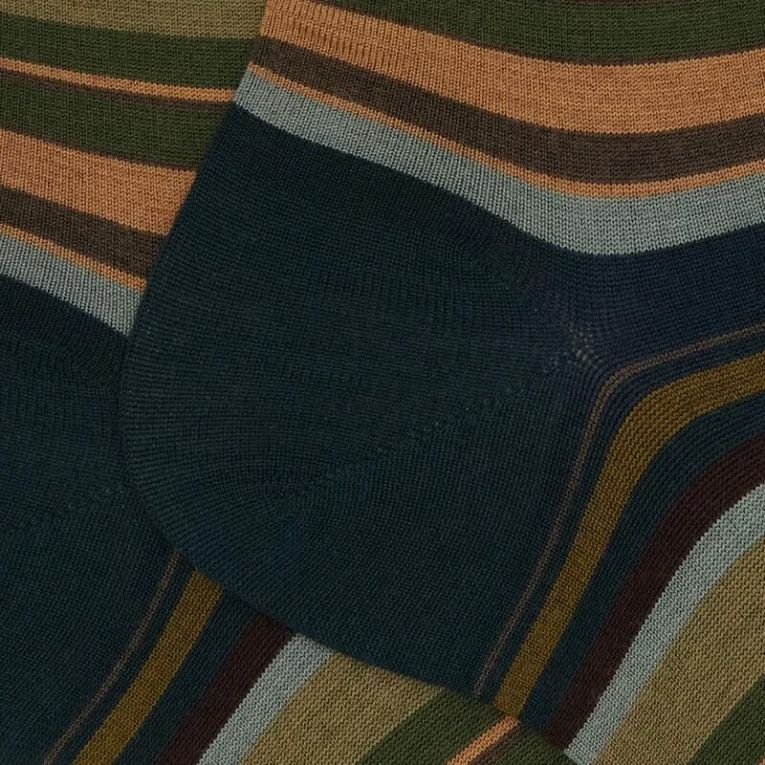 Doré Doré Rayures Vert Thym/ Vert Lichen 258437 groen