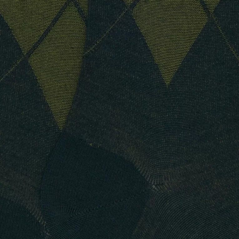 Doré Doré Sokken Laine Mérinos Fantaisie Vert 258465 groen