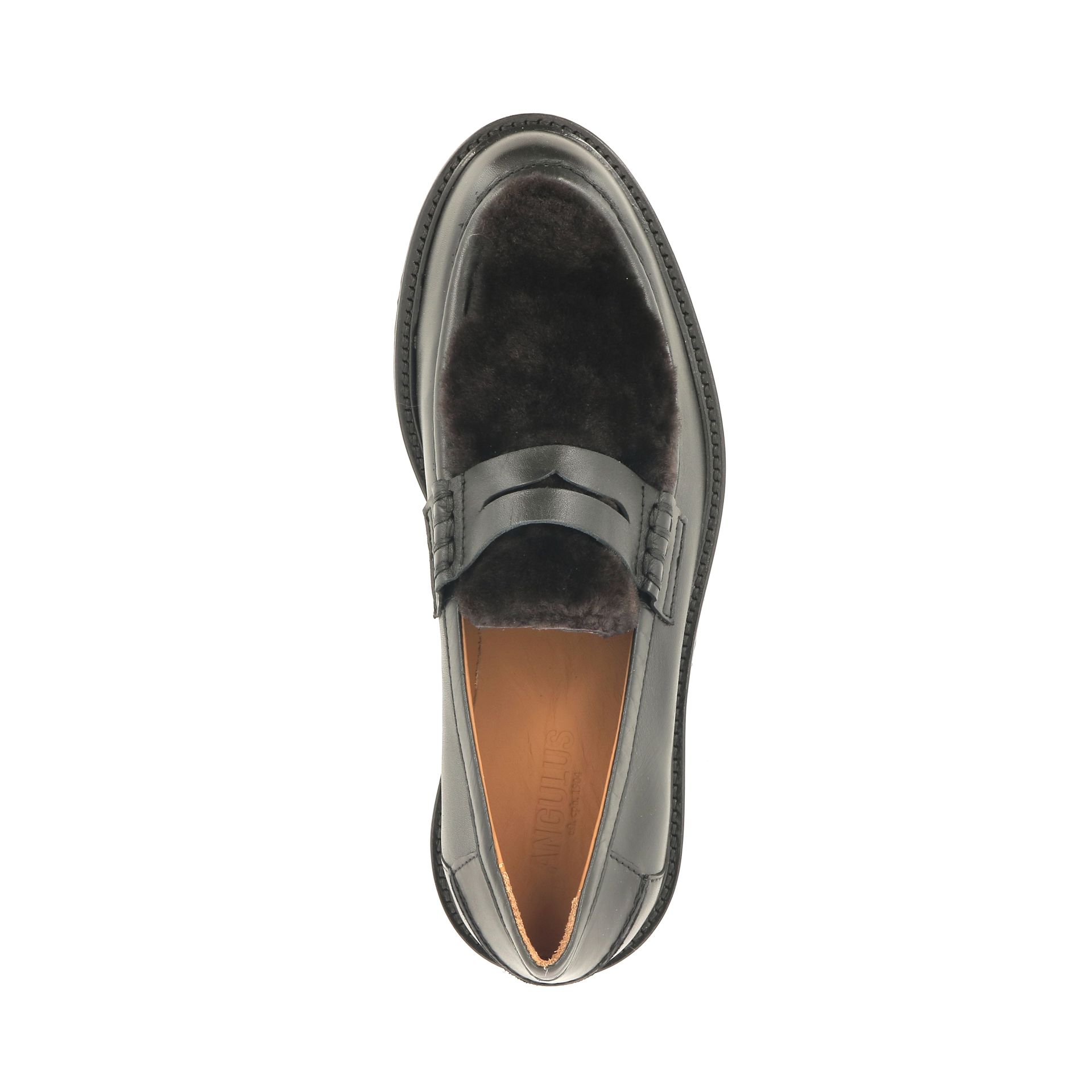 Angulus Mocassin 258519 zwart
