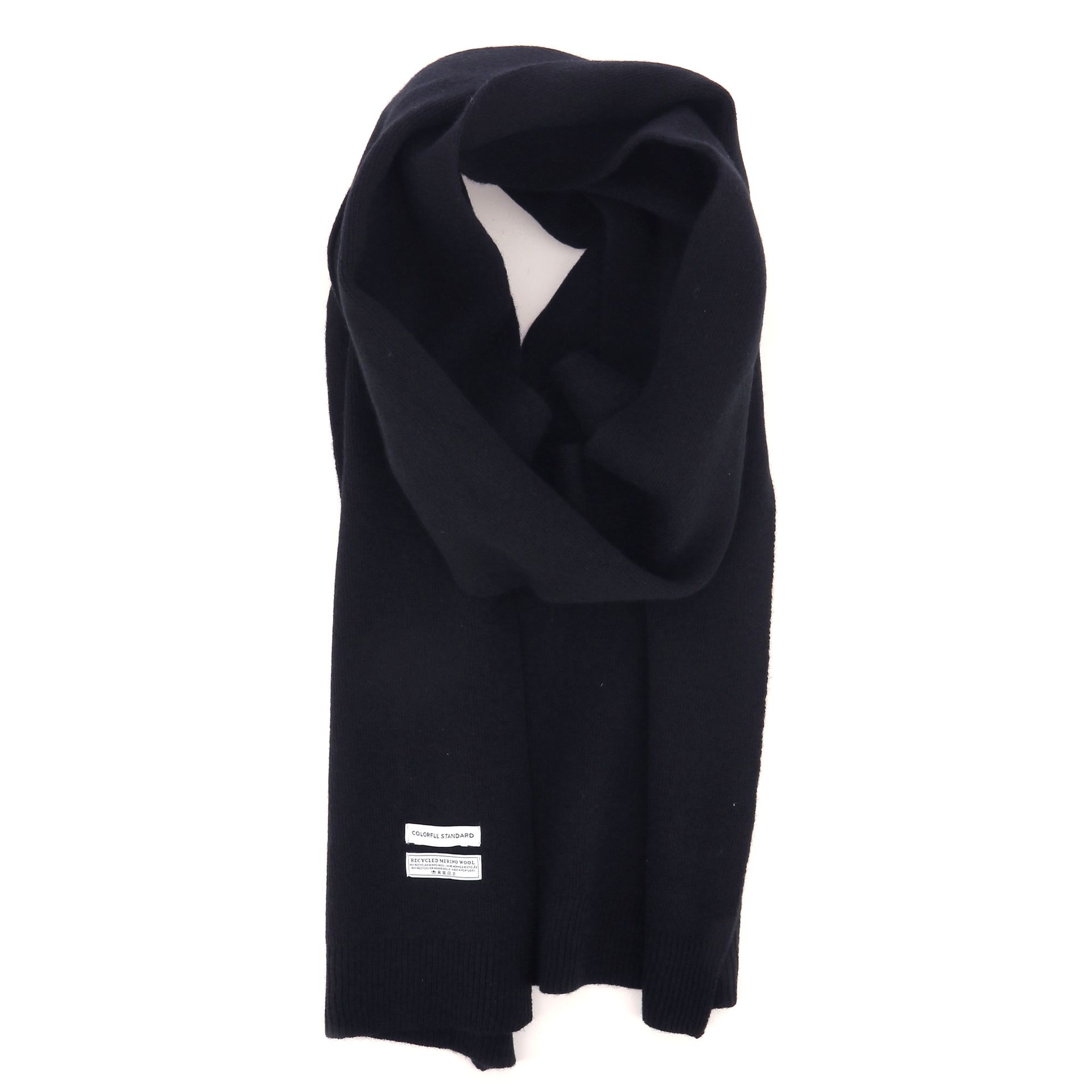 Colorful Standard Sjaal 258582 zwart