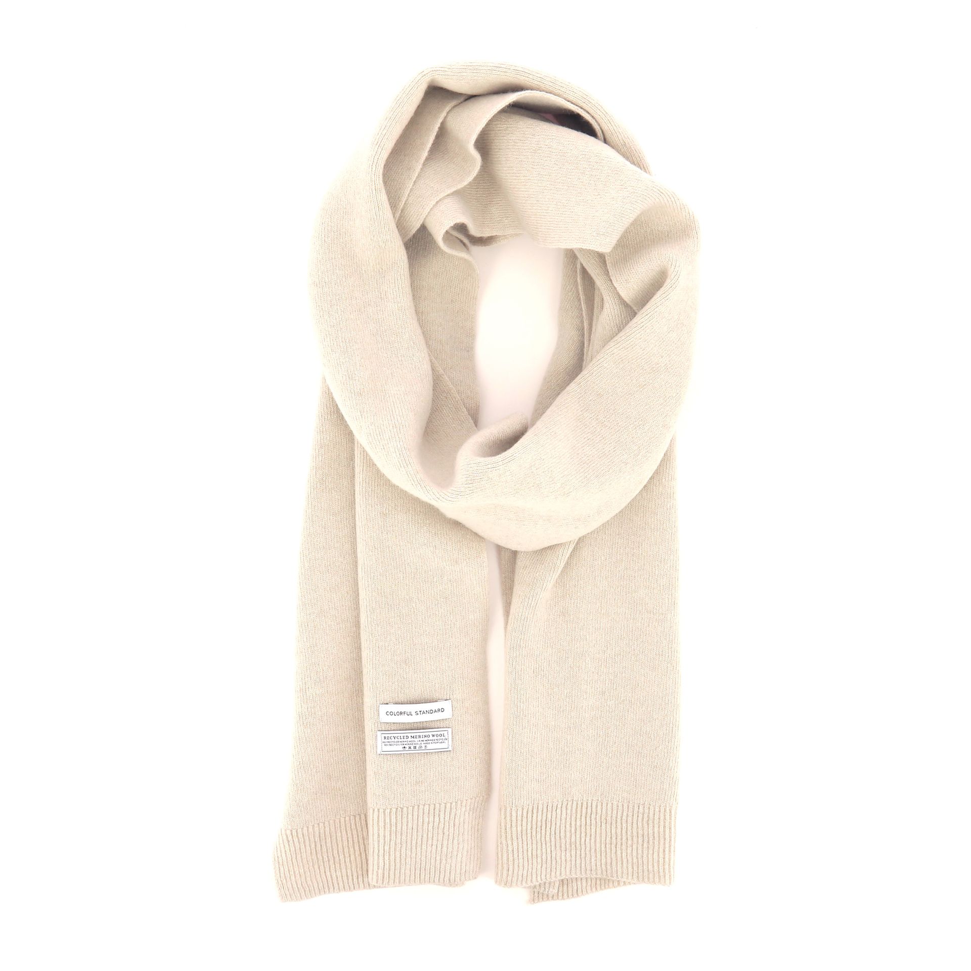 Colorful Standard Sjaal 258589 beige