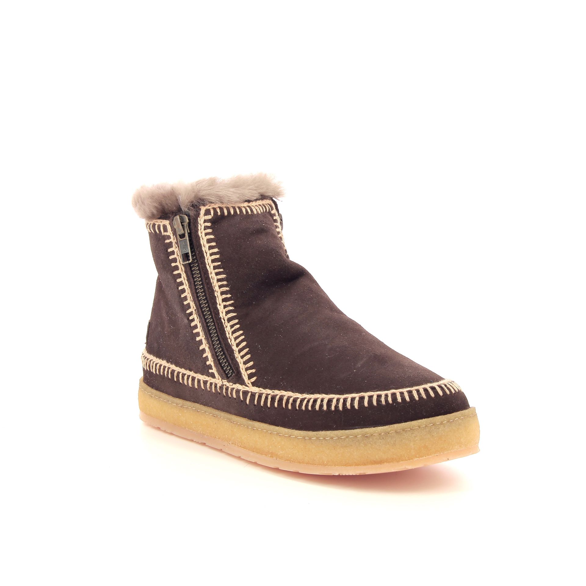 Laidback London Setsu Crochet Crepe 258714 bruin