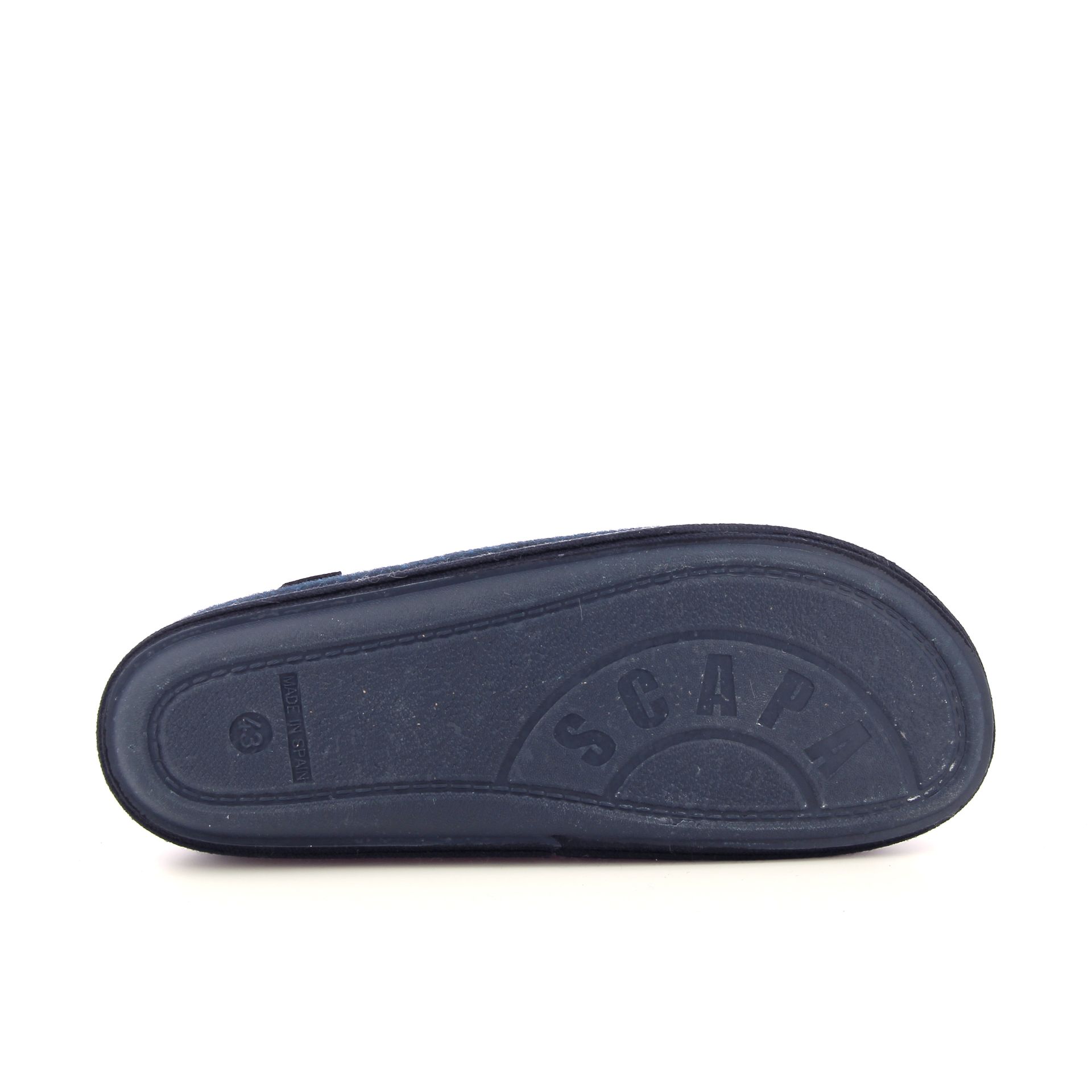 Scapa Pantoffel 258724 blauw