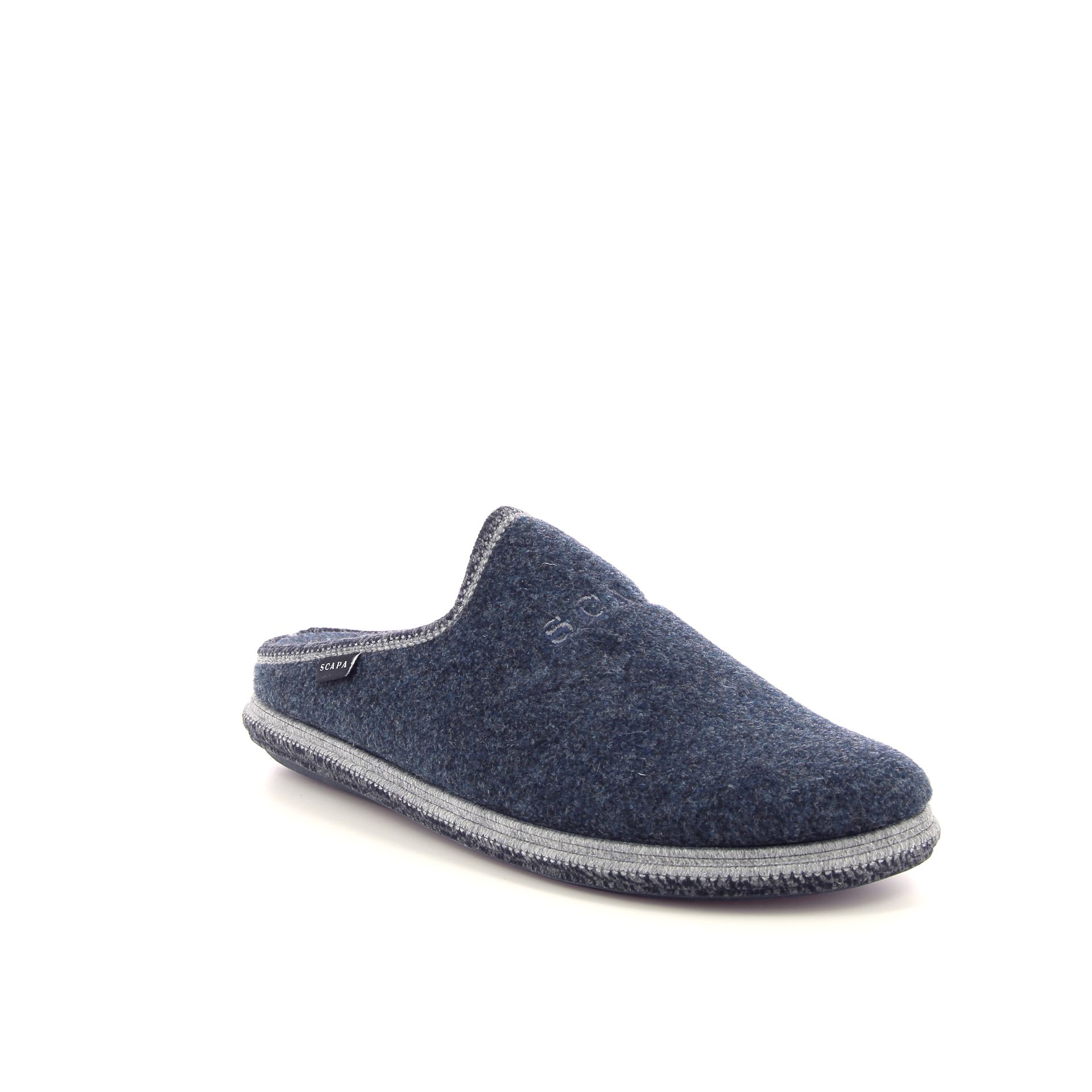 Scapa Pantoffel 258725 blauw