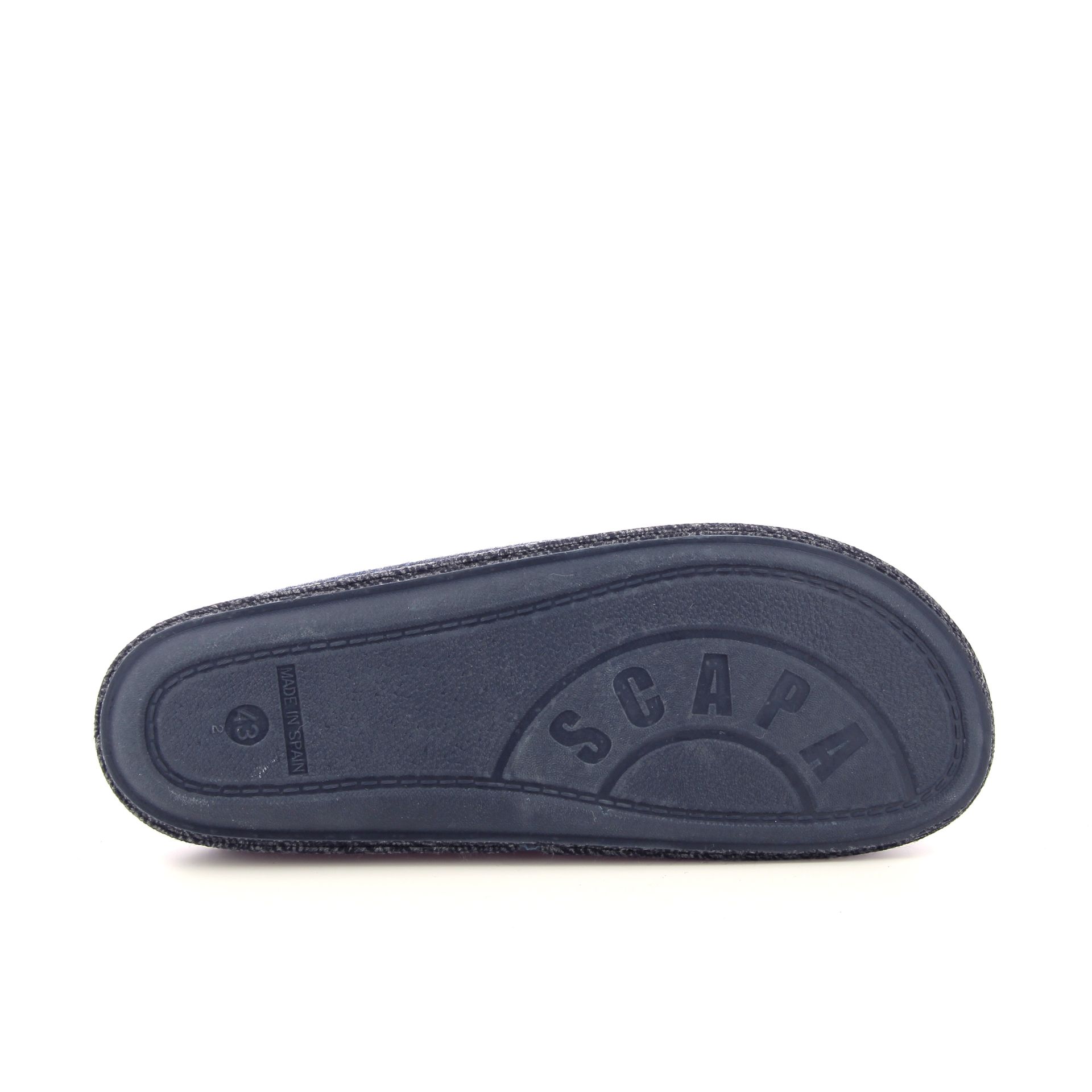Scapa Pantoffel 258725 blauw