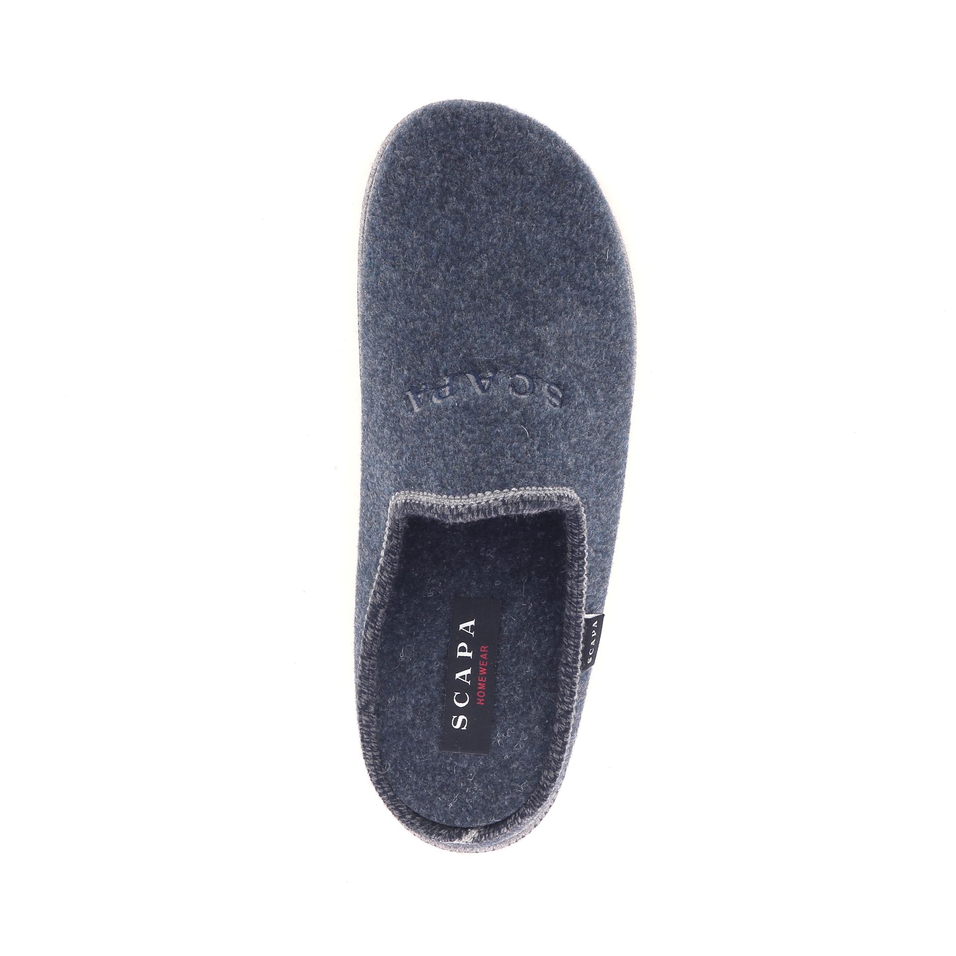 Scapa Pantoffel 258725 blauw