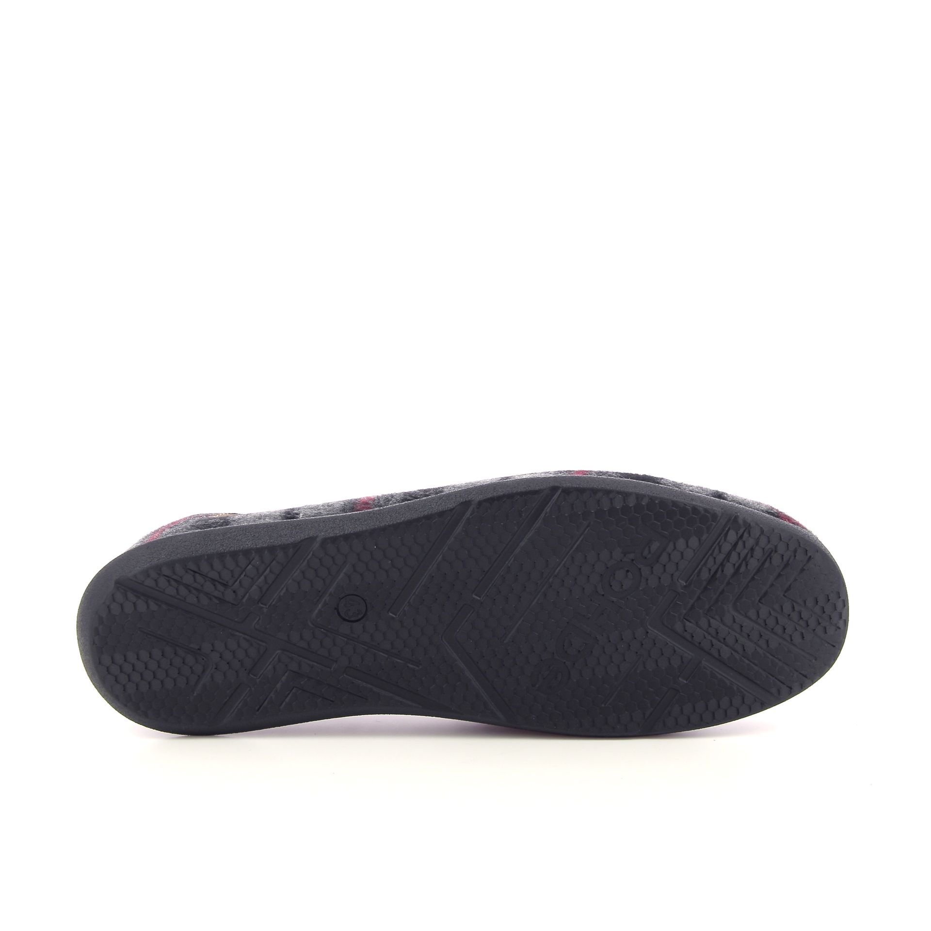 Rohde Pantoffel 258824 grijs