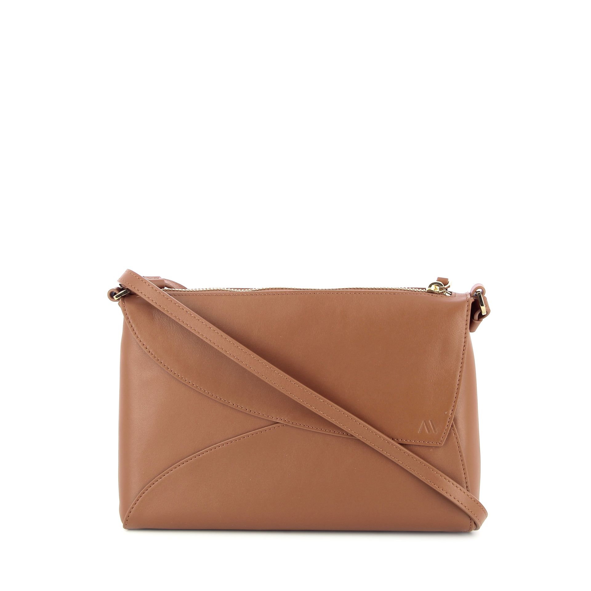 Kaai Rebel Clutch 258850 cognac