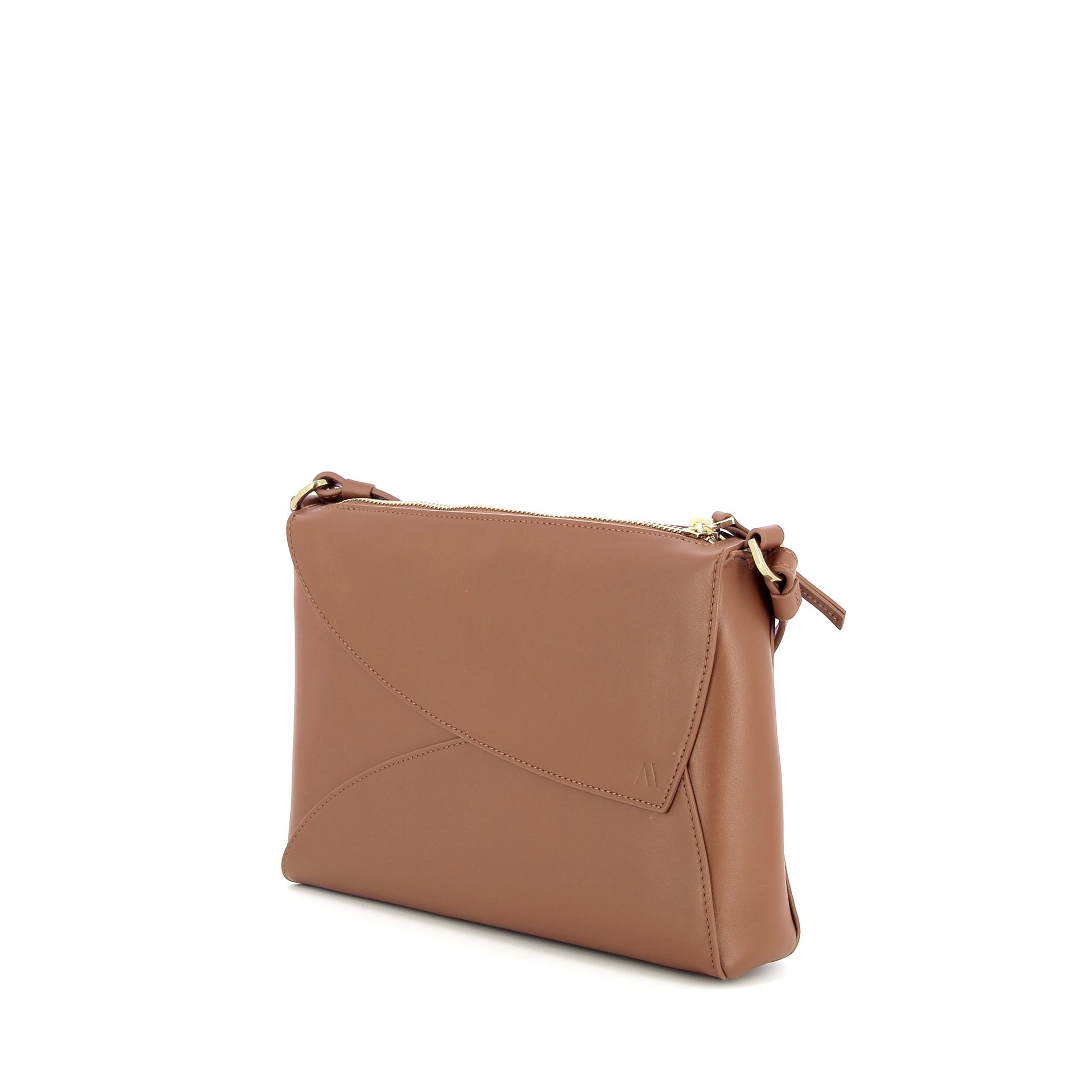 Kaai Rebel Clutch 258850 cognac