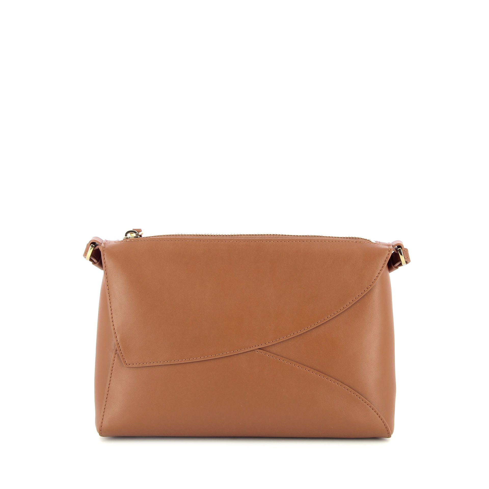 Kaai Rebel Clutch 258850 cognac