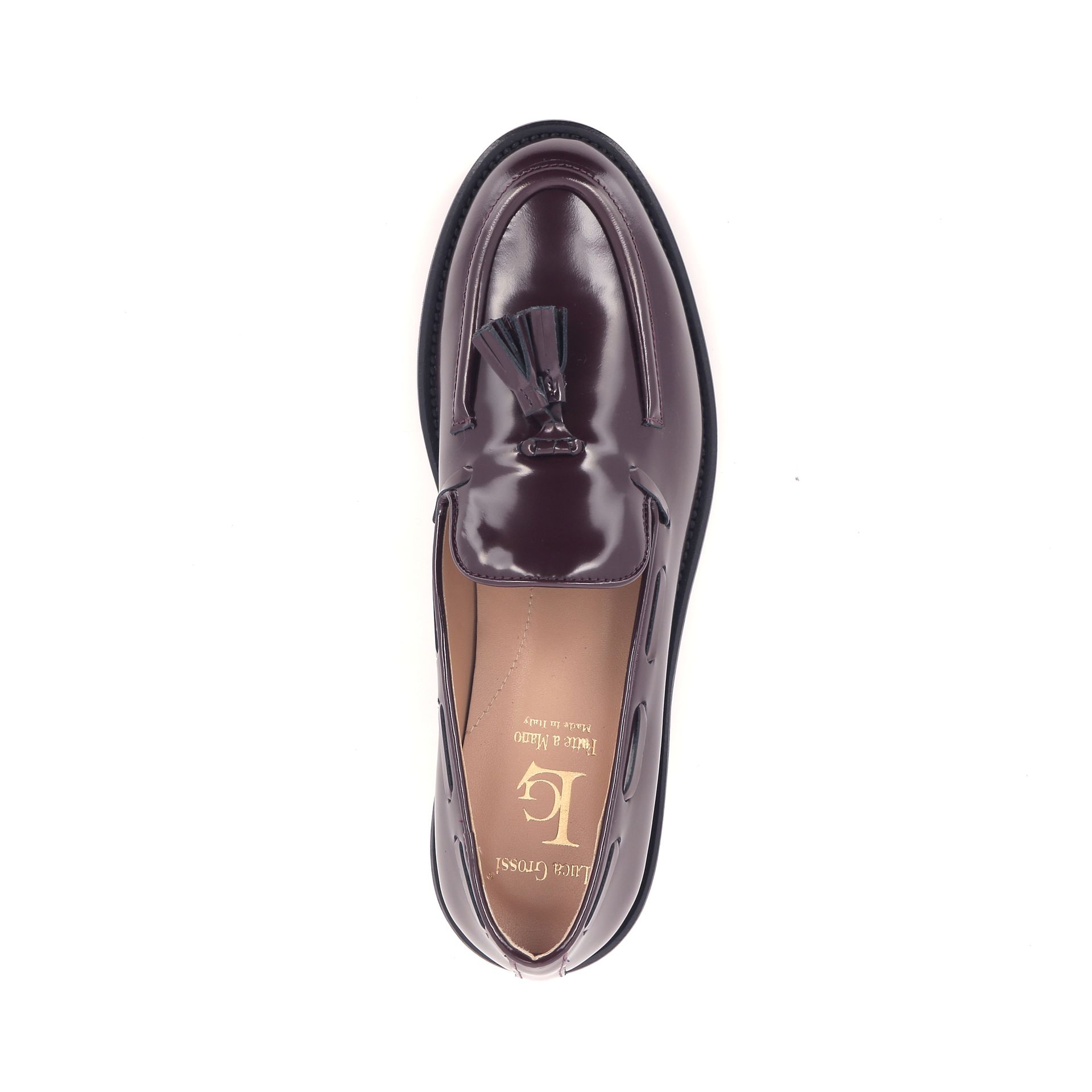 Luca Grossi Mocassin 258922 rood