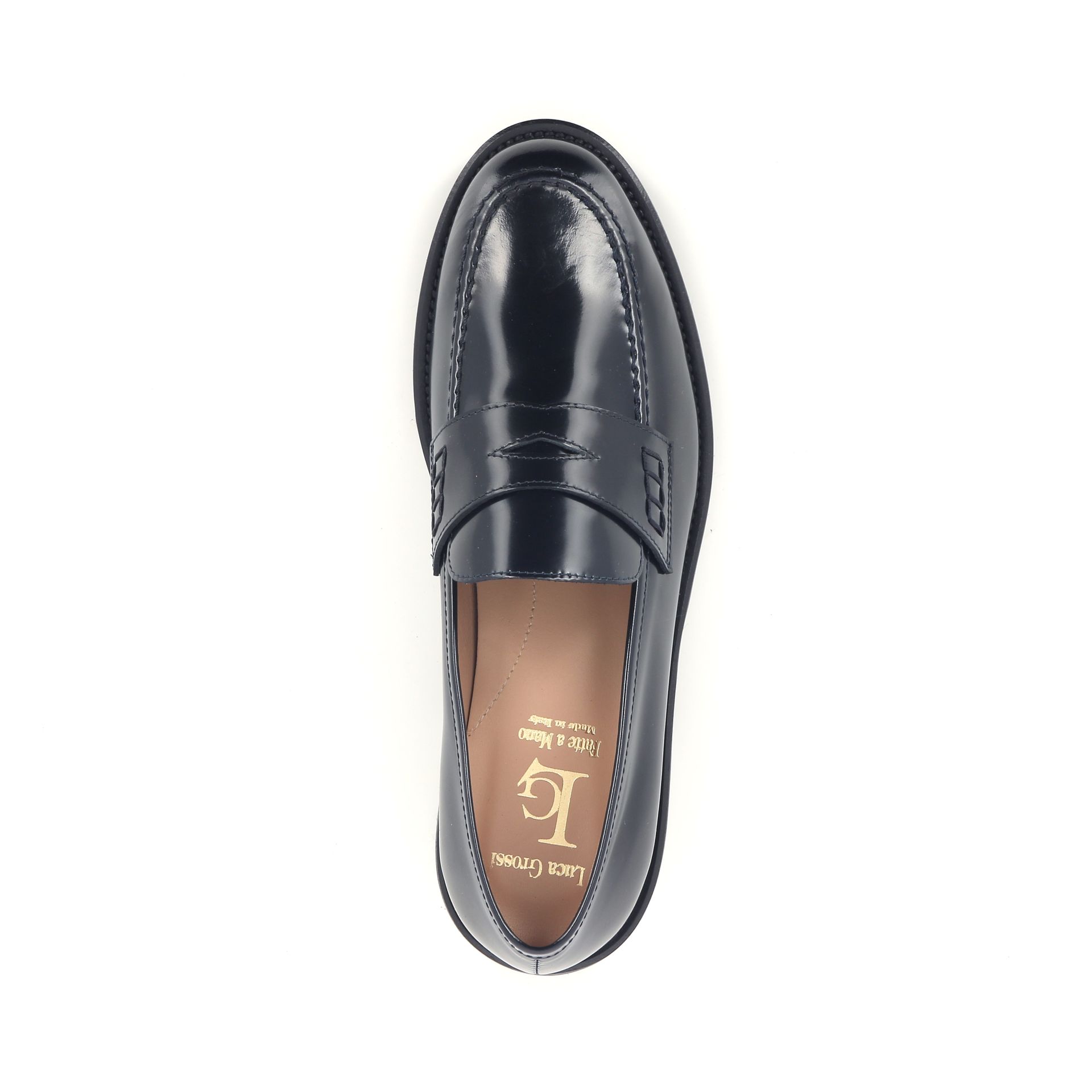 Luca Grossi Mocassin 258923 blauw