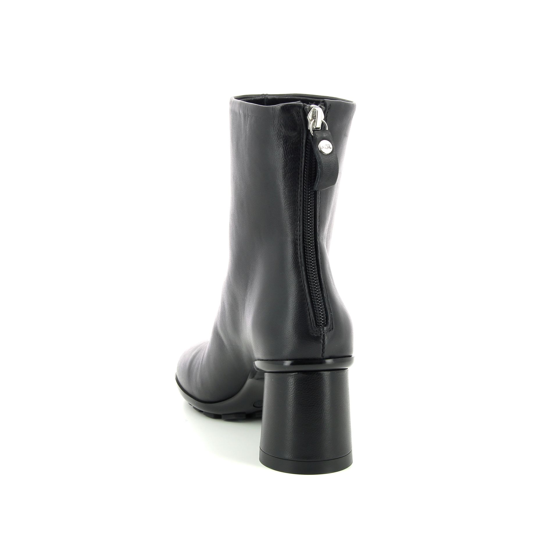 Agl Curvy Bootie 259009 zwart