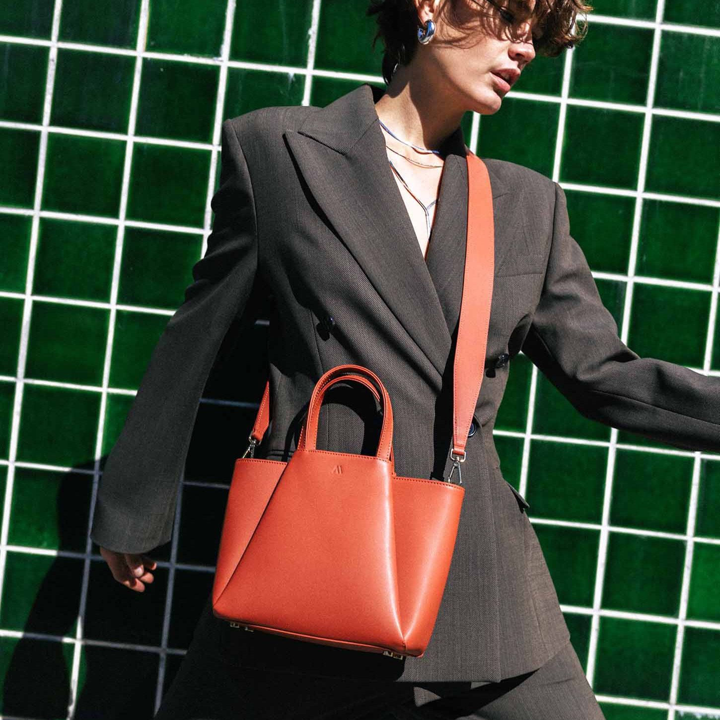 Kaai Mini Pyramid Terracotta 259181 oranje