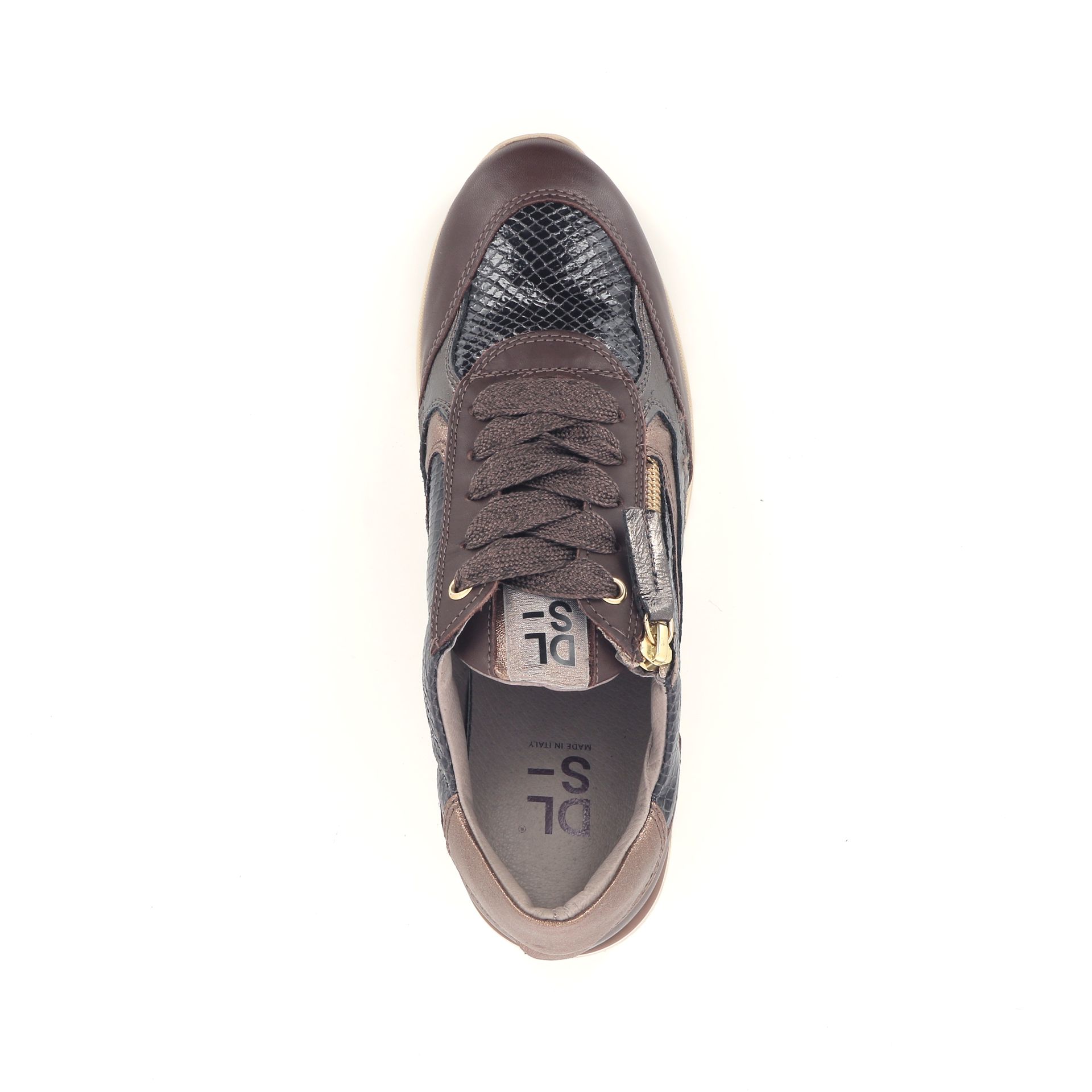 Dl Sport Sneaker 259256 bruin