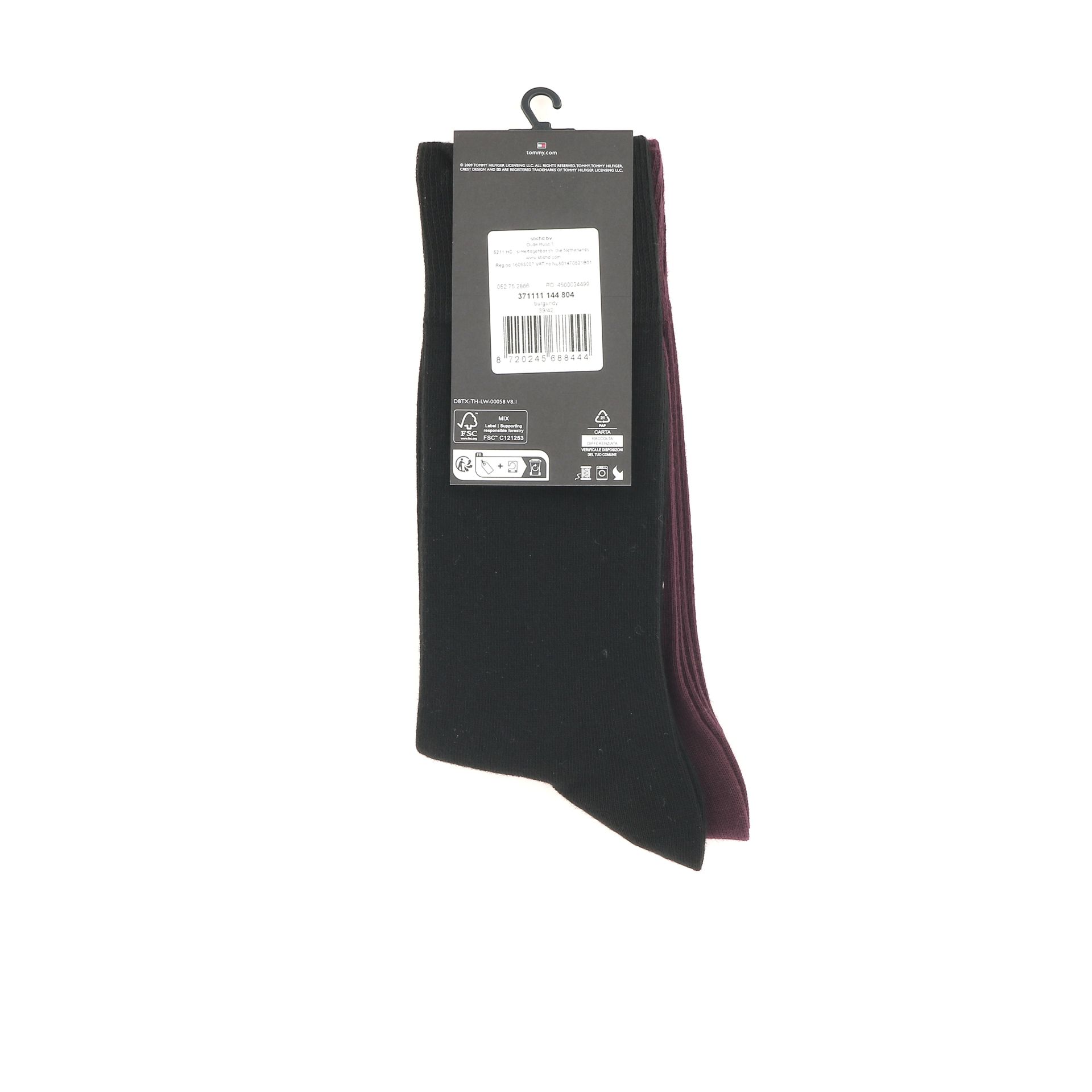 Tommy Hilfiger Sokken 2-pack 259361 rood