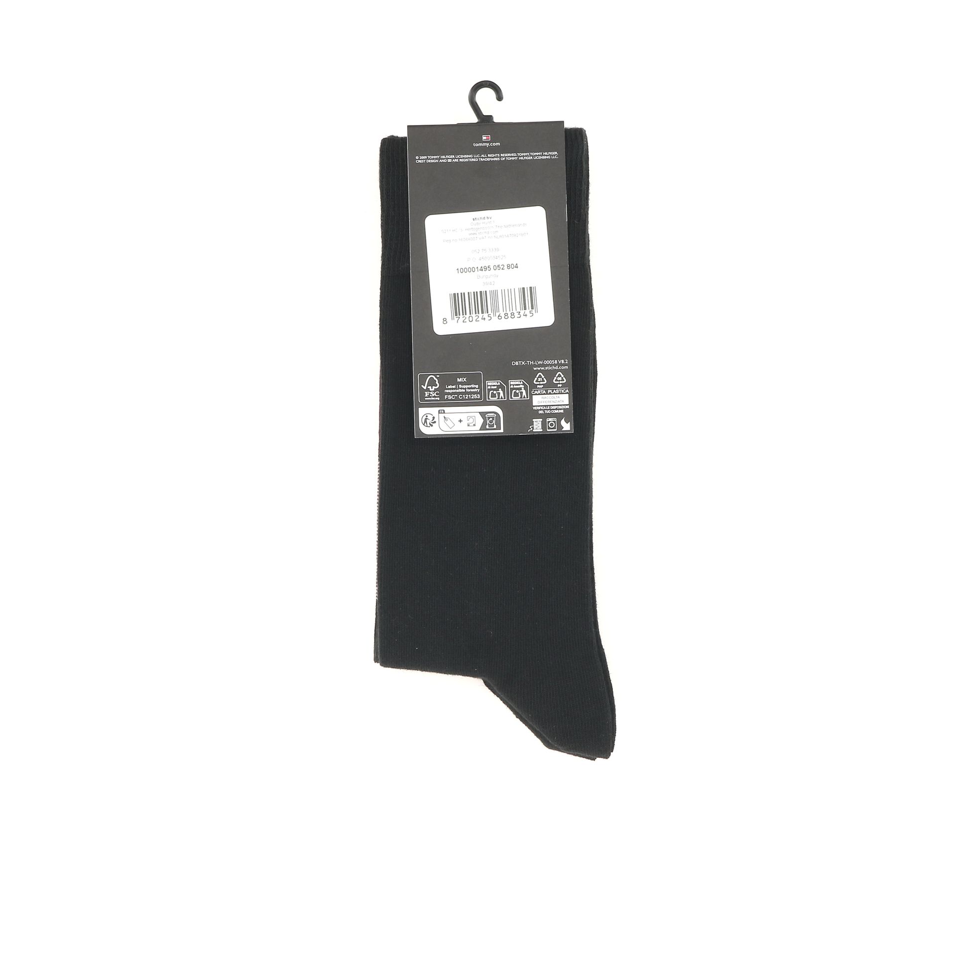 Tommy Hilfiger Sokken 2-pack 259364 zwart