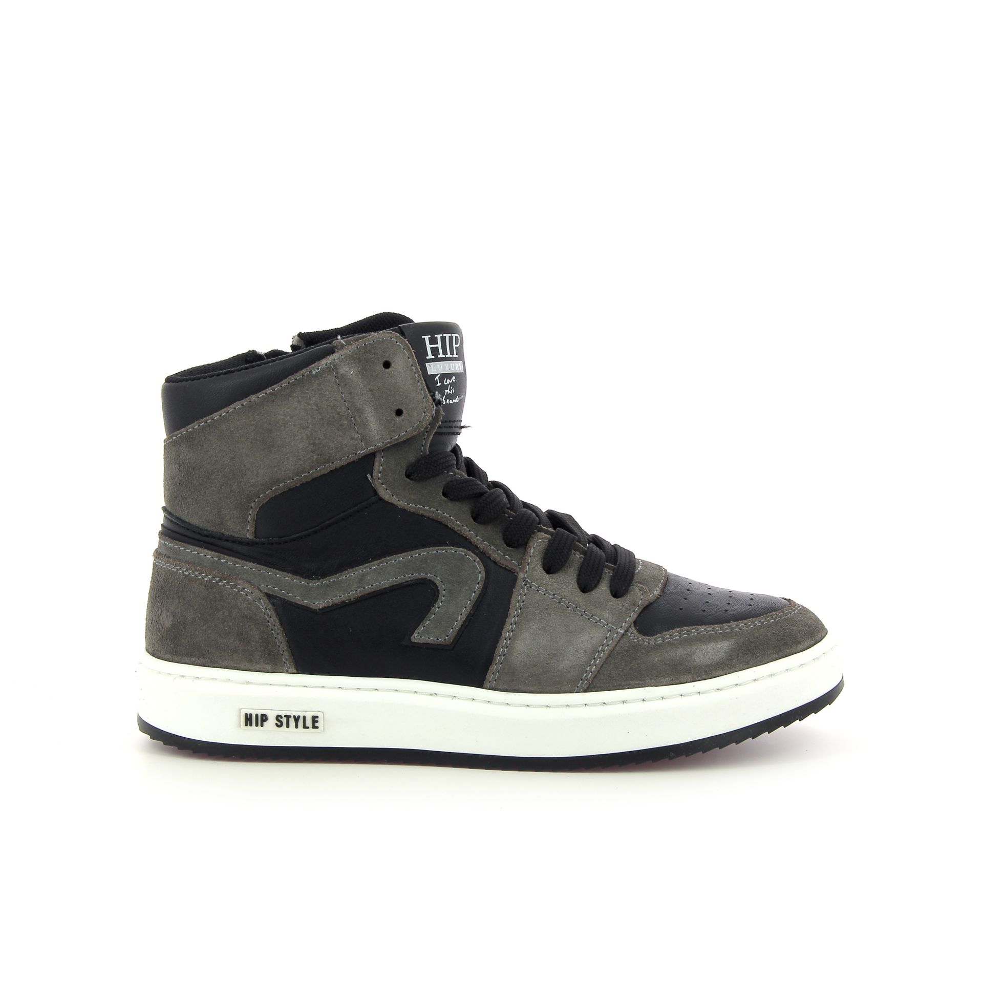 Hip Sneaker High-Top 259521 zwart